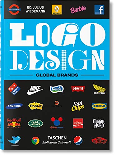 Logo Design Vol. 2 (alemán, francés, inglés): Global brands (Bibliotheca Universalis)