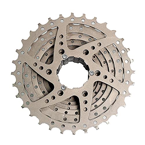 LONLEA Rueda libre para bicicleta, 9 velocidades, 11-32T, metalicgear, adecuado para piñones de bicicletas de montaña y bicicletas de carretera, MTB Groupset, 318g, Super Light