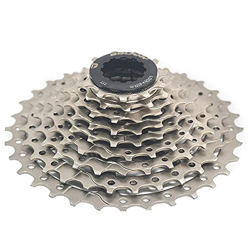 LONLEA Rueda libre para bicicleta, 9 velocidades, 11-32T, metalicgear, adecuado para piñones de bicicletas de montaña y bicicletas de carretera, MTB Groupset, 318g, Super Light