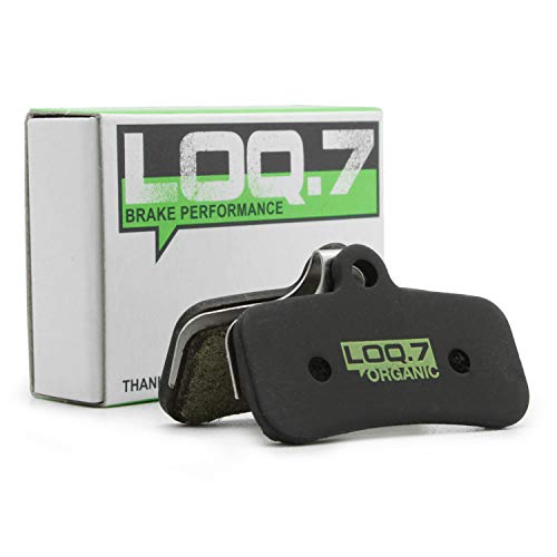 LOQ.7 - Pastillas de freno para bicicleta (orgánicas, para Shimano New Saint, Zee