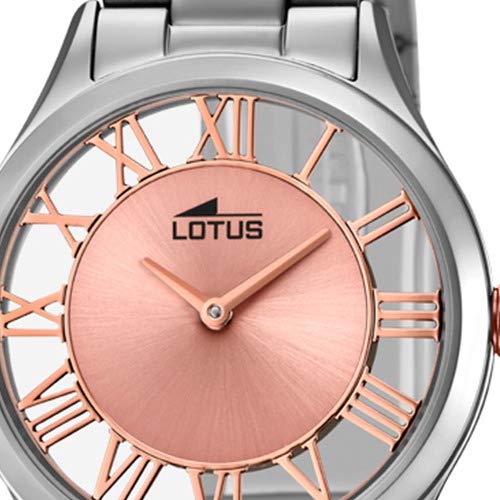 Lotus Reloj Analógico para Mujer de Cuarzo con Correa en Acero Inoxidable 18395/3