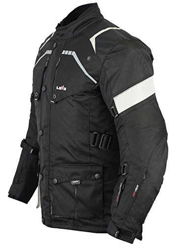 LOVO Chaqueta 3/4 para moto (Hombre) (3XL)