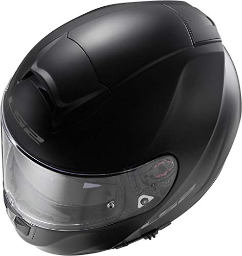 LS2 103971011M FF397 Casco Vector Solid, Color Negro Mate, Tamaño M