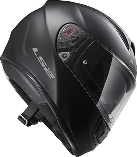 LS2 103971011M FF397 Casco Vector Solid, Color Negro Mate, Tamaño M