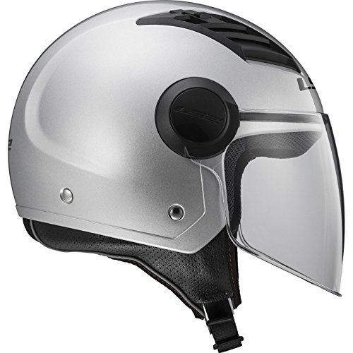 LS2, Casco jet de moto Airflow gris, M