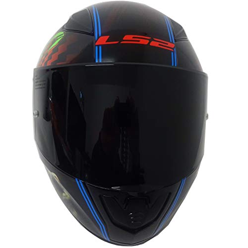 LS2 FF353 RAPID Casco integral para moto con diseño de payaso para adultos, con visera oscura (payaso, S (55 – 56 cm)