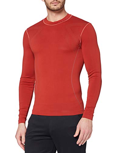 Luanvi Sahara Camiseta térmica, Hombre, Rojo, XS