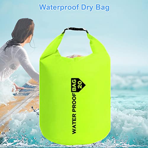 Luckxing Bolsa Seca Impermeable Flotante - Burbuja de natación para Nadadores y triatletas en Aguas Abiertas Bolsa de Deriva Seca Impermeable y Salvavidas