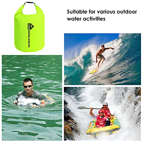 Luckxing Bolsa Seca Impermeable Flotante - Burbuja de natación para Nadadores y triatletas en Aguas Abiertas Bolsa de Deriva Seca Impermeable y Salvavidas