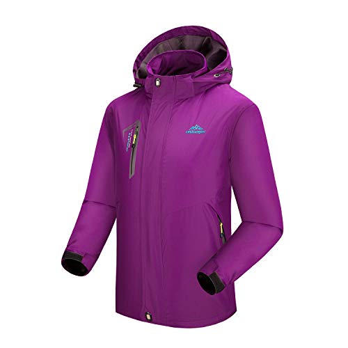 LUI SUI Chaqueta impermeable ligera para mujer Sports Mountain Chaqueta cortavientos