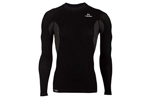 Lurbel Camiseta Interior Manga Larga Alaska Negro - Talla: M (1.68-1.79m)