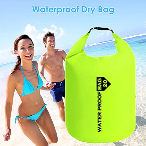 Lurdarin Bolsa Seca Impermeable Flotante - Burbuja de natación para Nadadores y triatletas en Aguas Abiertas Bolsa de Deriva Seca Impermeable y Salvavidas