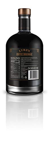 Lyre's Coffee Originale Bebida Espirituosa sin Alcohol - Estilo Licor de Café | Premiado | 700ml