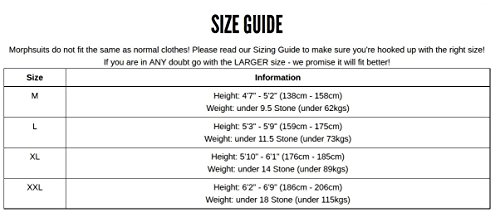 M-Suit- Stsgr Basic Skinsuit Disfraces de tamaño Adulto, Color Verde, XXL (STSGR2)