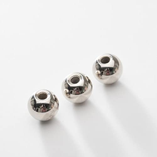 M4 tuerca de bola roscadora de acero inoxidable manga agujero ciego medio agujeros bolas de rosca sólida tuercas de ataque conjunto de dientes diámetro 7 mm-22 mm-4 mm x 12 mm (3 piezas)