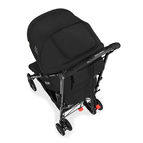 Maclaren Quest Arc silla de paseo tipo paraguas compacto y ligero, Para niños de recién nacidos hasta 25 kg, capota extensible con factor UPF 50+, asiento reclinable, Incluye protector para la lluvia