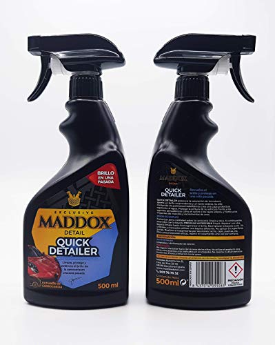 Maddox Detail - Quick Detailer - Cera Rápida para Coches (500ml)