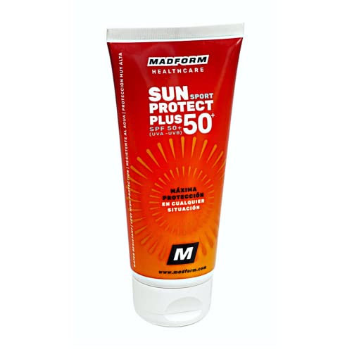 Madform Protector Solar Deportivo SPF 50 Crema solar con protección a los rayos UVA+UVB - 100 ml