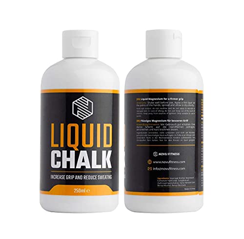 MAGNESIO LÍQUIDO | Liquid Chalk | Manos Libres de Sudor y Agarre Superior para Levantar Pesas, Escalar, Bouldering o Escalada, Gimnasia Rítmica, Baile y Fitness (250ml)