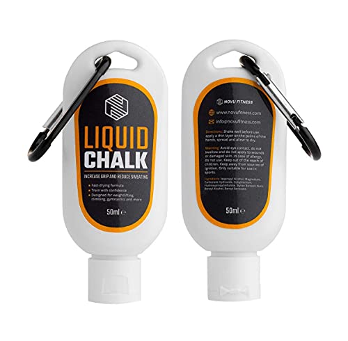 MAGNESIO LÍQUIDO | Liquid Chalk | Manos Libres de Sudor y Agarre Superior para Levantar Pesas, Escalar, Bouldering o Escalada, Gimnasia Rítmica, Baile y Fitness (250ml)