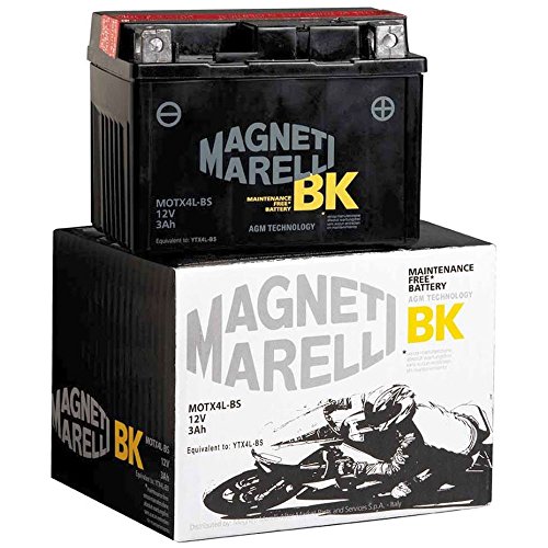 MAGNETI MARELLI - MOTX9-BS/395 : Bateria moto sin mantenimiento YTX9-BS