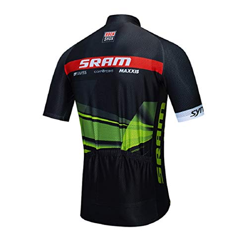 Maillot Ciclismo Hombre Verano,Camisetas Ciclismo Hombre Manga Corta Respirables Tops para Bicicleta