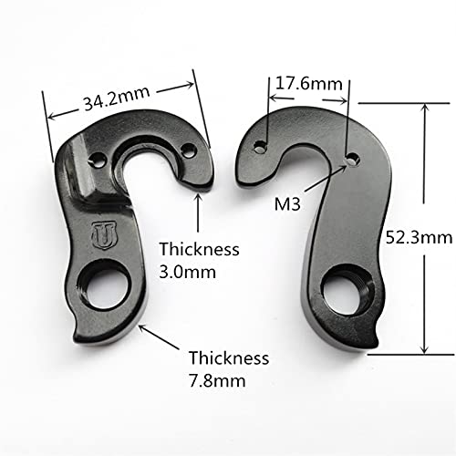 MAIOPA Duradera 2pc Engranaje de Bicicleta Trasera DEVAILLEUR Personal DE TREEK315464 W315464 Trek Domonada SL ALR Emonda SL Concepto de Velocidad KRX Lexa Mech Abandonar Fáciles de reemplazar