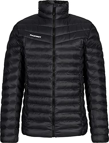 Mammut Albula Chaqueta Aislante, Relleno poliéster, Forro, Material Principal: 100% Poliamida, Blanco y Negro, Large para Hombre