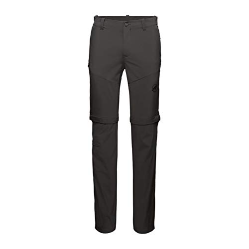 Mammut Pantalones de Senderismo Runbold con Cremallera para Hombre, Hombre, Pantalones para Senderismo, 1022-00501, Phantom, 52