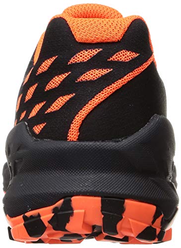 MAMMUT SERTIG II Low, Zapatillas de Senderismo Hombre, Black/Vibrant Orange, 40 2/3 EU