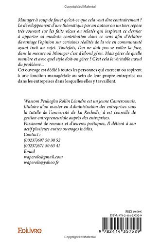 Manager à coup de fouet