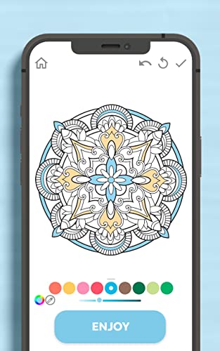 Mandala Stress Reliever Coloring