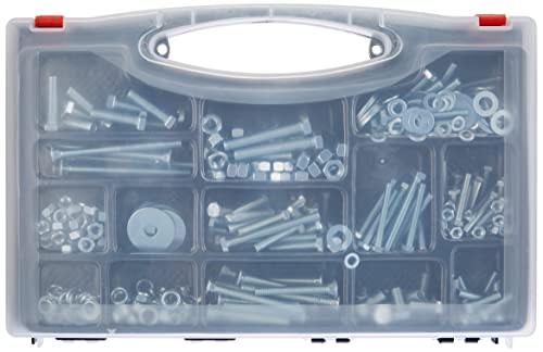 Mannesmann - M13010 - Juego de tornillos de rosca, 580 piezas