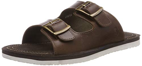 Marc Shoes Santino, Mules Hombre, Marrón (Buff Calf Brown 00792), 40 EU