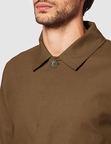 Marca Amazon - find. Chaqueta de Algodón Hombre, Verde (Khaki), XXL, Label: XXL