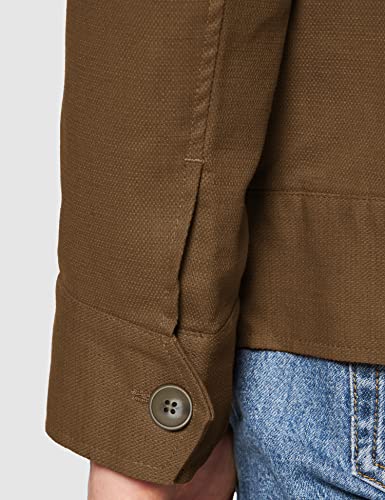 Marca Amazon - find. Chaqueta de Algodón Hombre, Verde (Khaki), XXL, Label: XXL