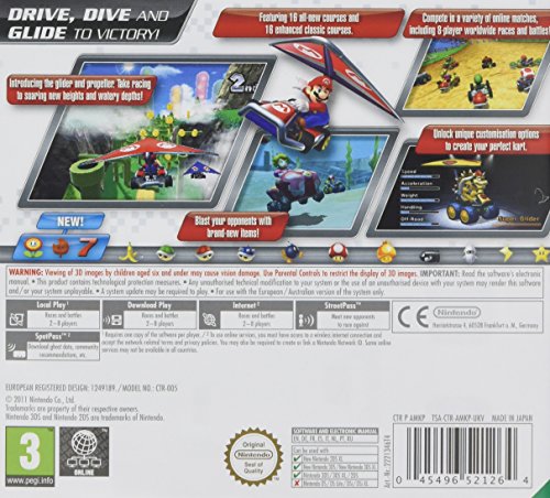 Mario Kart 7 (Nintendo 3DS)[Importación inglesa]