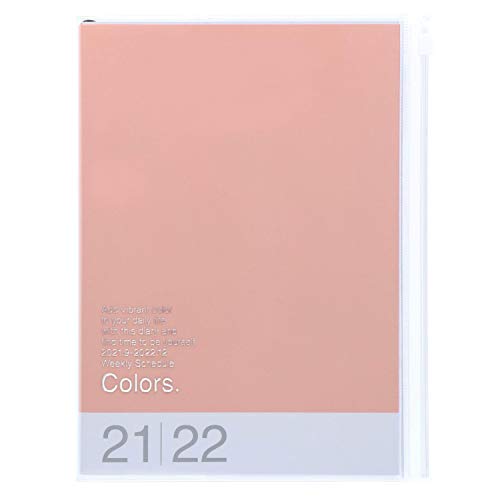 MARK'S 2021/2022 Taschenkalender A5 vertikal, COLORS // Pink