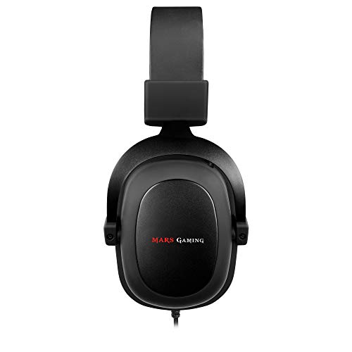 Mars Gaming MH5, Auriculares 7.1, Micrófono Extraíble, 53mm, PC/PS4/Xbox/Switch