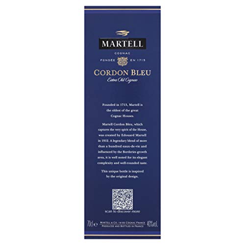 Martell Cordon Bleu Cognac Brandy, 700 ml