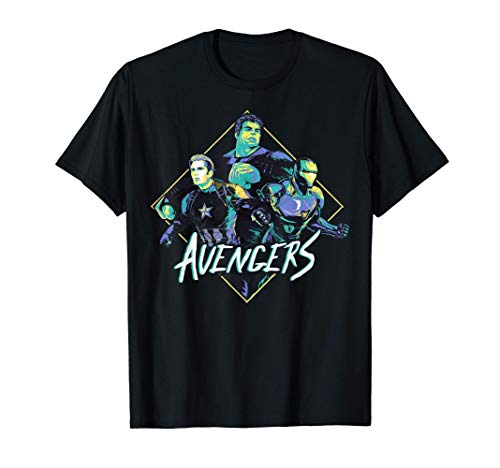 Marvel Avengers Endgame Retro Trio Camiseta