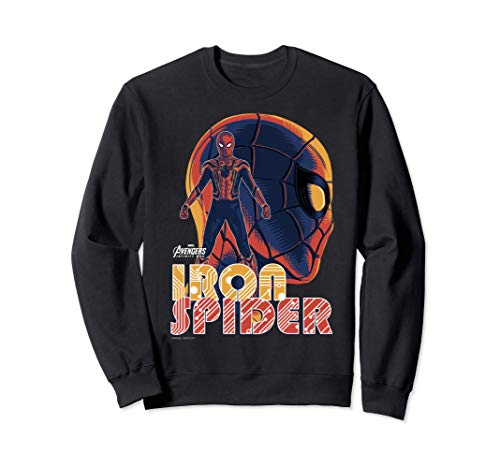 Marvel Infinity War Iron Spider Head Profile Sudadera