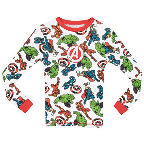 Marvel - Pijama para Niños - Avengers - Ajuste Ceñido - 4-5 Años