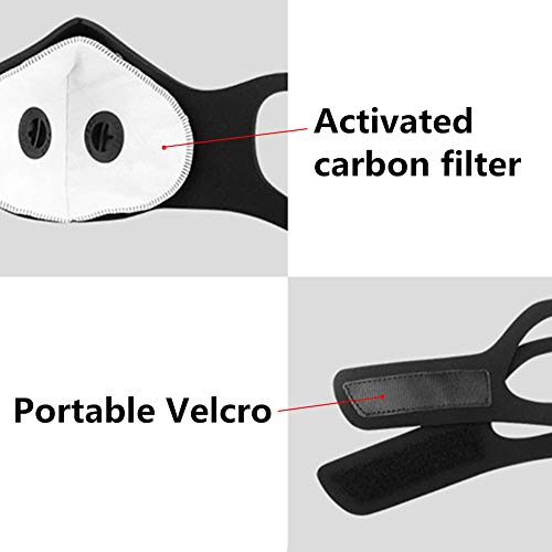 Mascara antipolucion mascaras Bicicleta Ciclo de máscara La contaminación máscara Ciclismo Máscara de Ciclismo anticontaminación