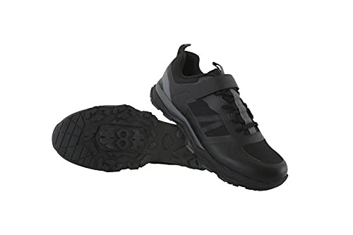 Massi MTB Iron, Zapatillas de Ciclismo de montaña Unisex Adulto, Negro, 44 EU