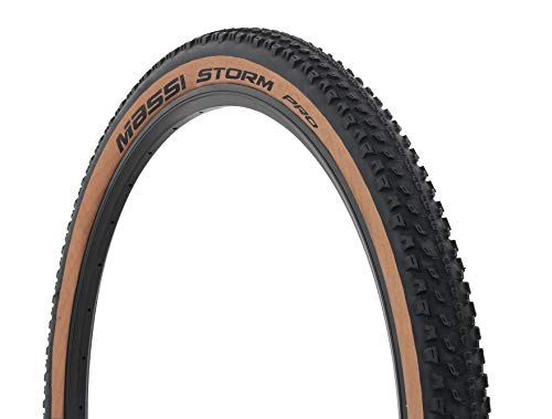 Massi Storm Pro, Deportes al Aire Libre, neumaticos,Bicicleta,Cubiertas, Negro/Marron, 29 x 2.25