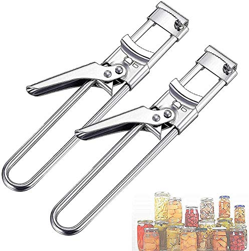 Master Opener Adjustable Jar & Bottle Opener, Multifunctional Stainless Steel Manual Can Opener Jar Lid Gripper, Easily Apply for Variety of Kitchen Cans and Bottles of Various Sizes