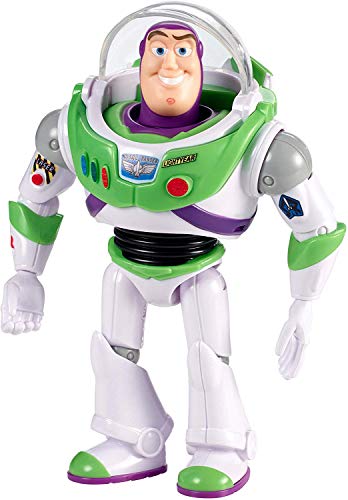 Mattel- Disney Toy Story 4-Figura básica Buzz Lightyear con Casco, Juguetes niños +3 años GGX30, Multicolor