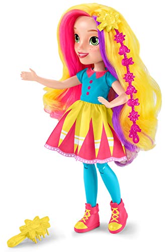 Mattel - Sunny Day Nickelodeon Haz Mil Peinados Muñeca rubia con accesorios para peinar, Juguete +3 años (FBN72)