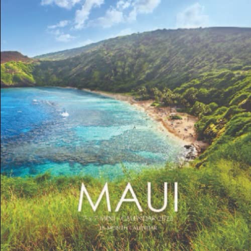 Maui 7 x 7 Mini Calendar 2022: 16 Month Calendar